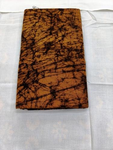 PL COTTON SAREES WITH SOLID WAX CRACK DESIGNS
